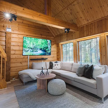 Вилла Luxurious Levin Lepola - Also Own Private Lapland Hut